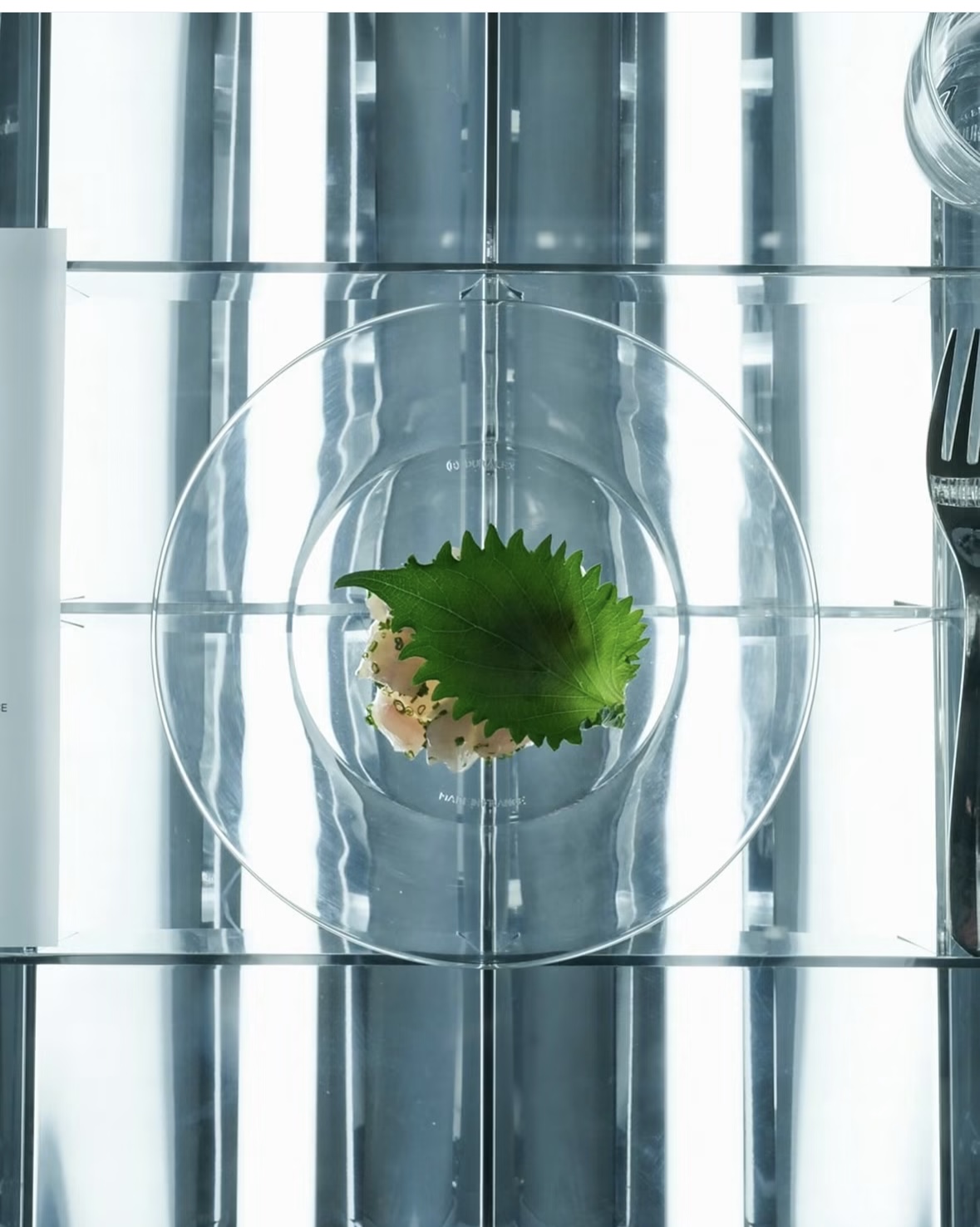 Tartare with shiso